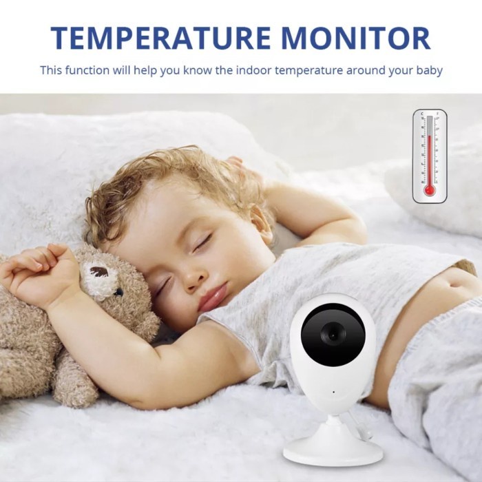 NA-Baby Monitoring Kamera CCTV wireless Infrared Suhu Ruangan Sp880