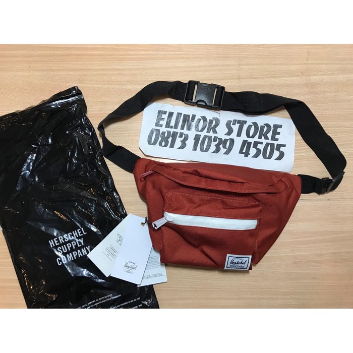 herschel waistbag brown