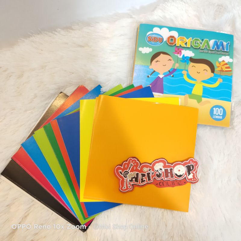 

Origami Sidu Kecil 12 x 12 cm 100 lembar