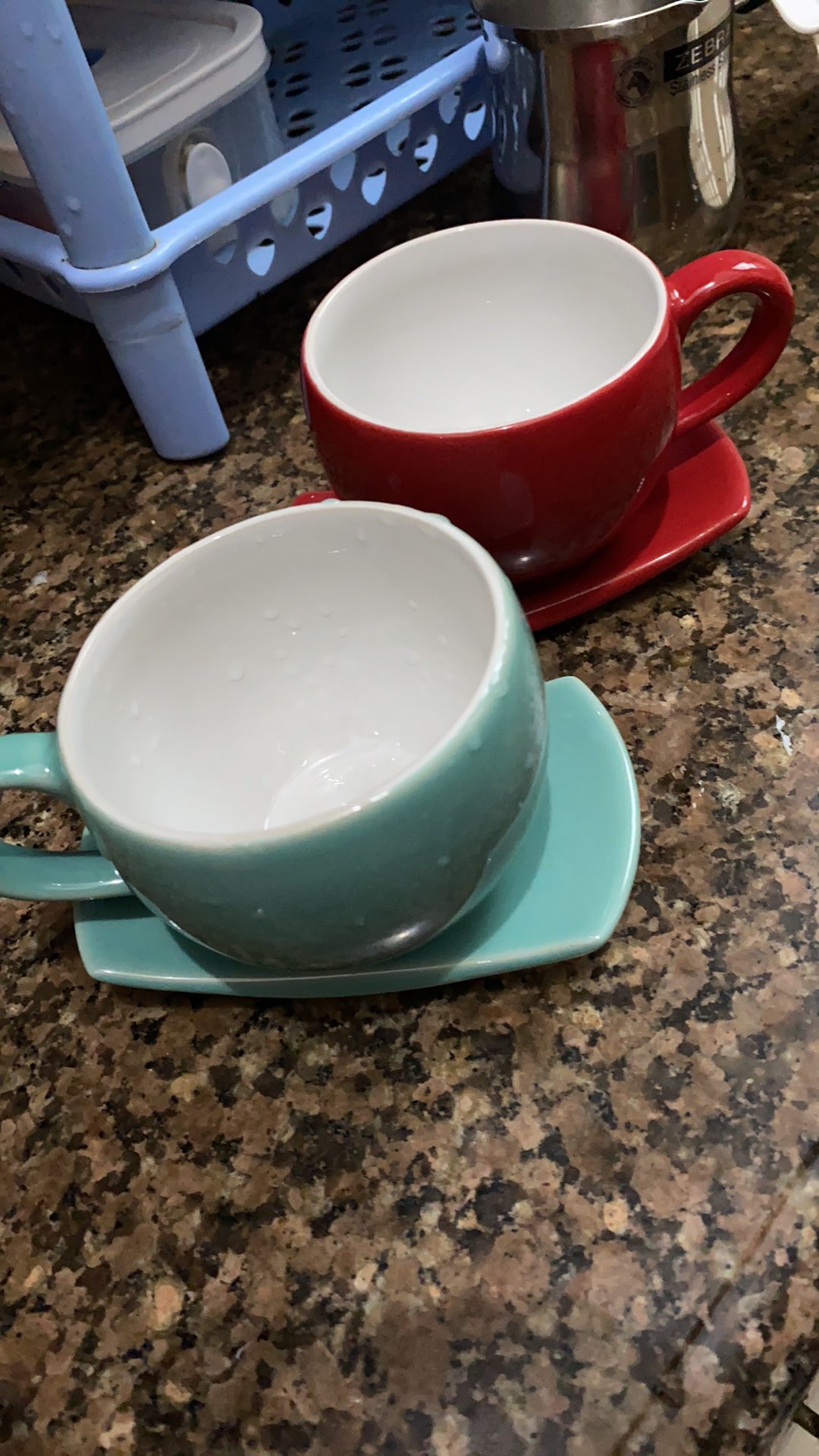 Cs250 Cangkir Saucer 250ml Unik Lucu Mug Gelas Keramik Cantik Shabby Teacup Coffeecup