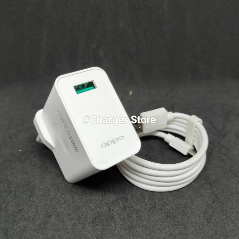 Charger Oppo 30W 6A Type C Original SUPER VOOC DART Fast Charging