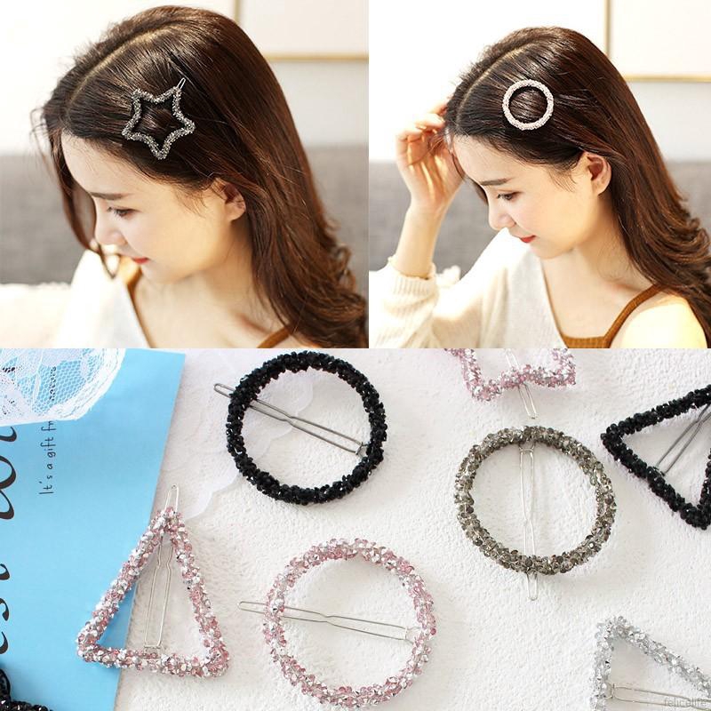 Jepit Rambut Model Diamond Geometri Gaya Korea untuk Jepit Rambut Model Diamond Geometri Gaya Korea untuk