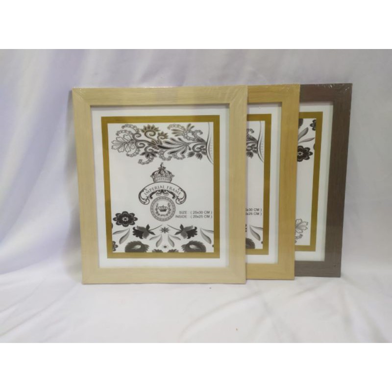 Bingkai foto 10R Jumbo (25x30) serat kayu