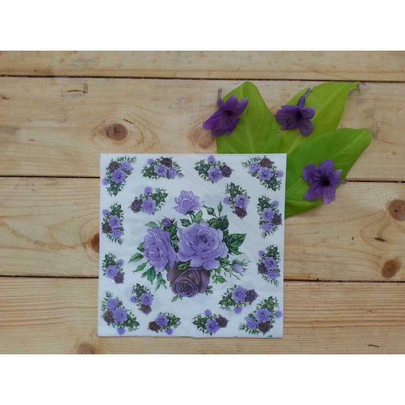 paper napkin // napkin decoupage // tisyu decoupage