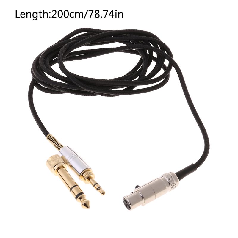 Cre Kabel Audio Headphone Jack 3.5mm 6.3 / 3.5mm Untuk AKG Q701 K702 K267 K712 K141 K171 K181 K240 K271S K271Ki