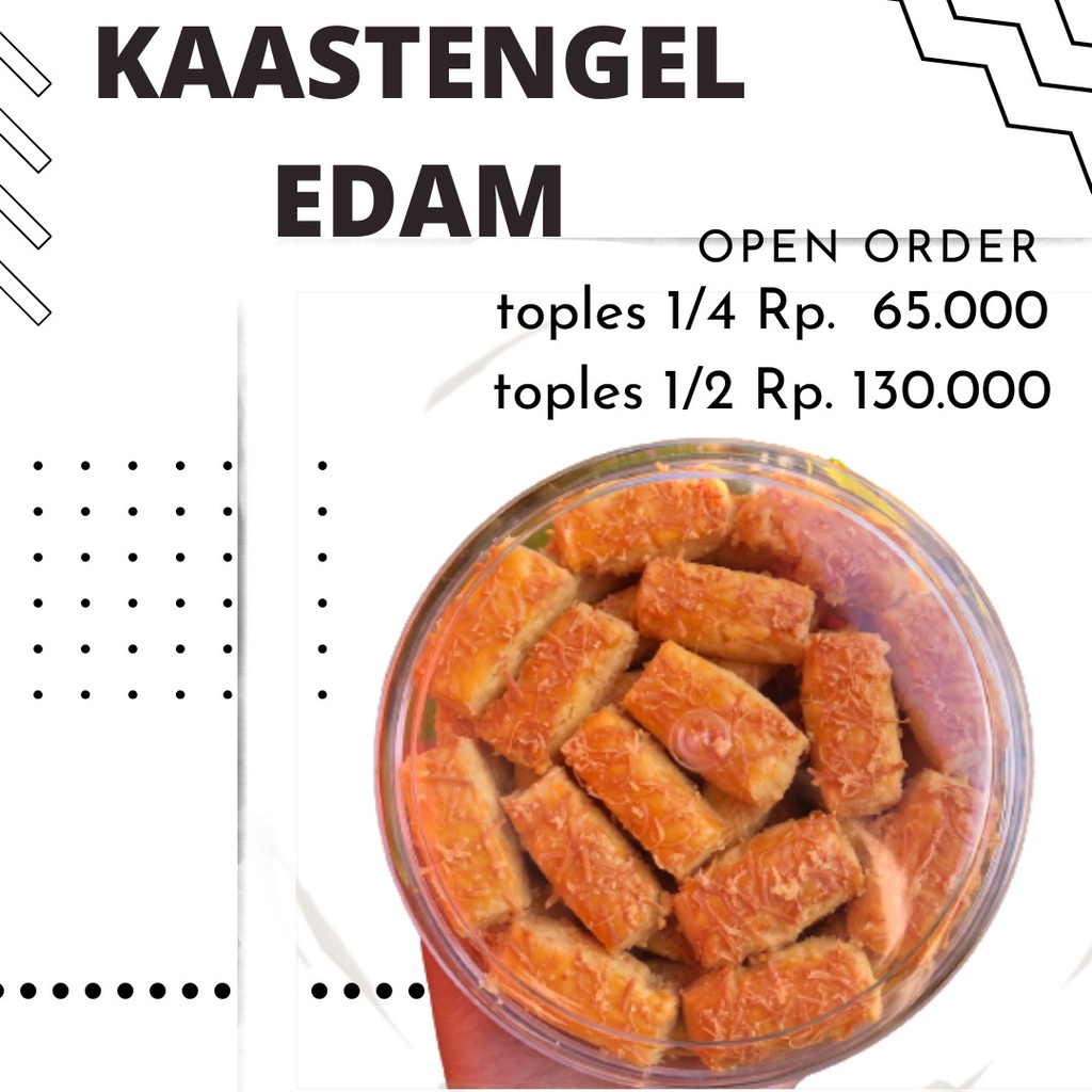 

Kastengel Premium Wijsman Keju Edam Asli Cookies Homemade