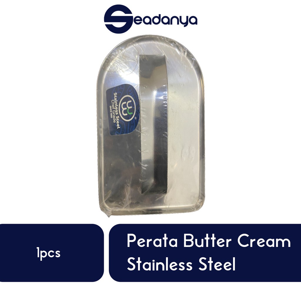 

Perata Butter Cream Curve Lengkung Pinggir Dengan Pegangan Stainless Steel-Polisher Cake/Kue/Adonan