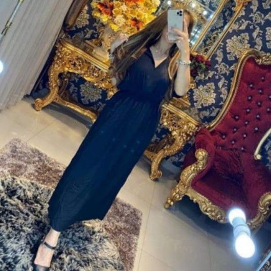 ORIGINAL RGB SULTAN SMK POLOS home dress daily dress daster busui sematakaki warna hitam