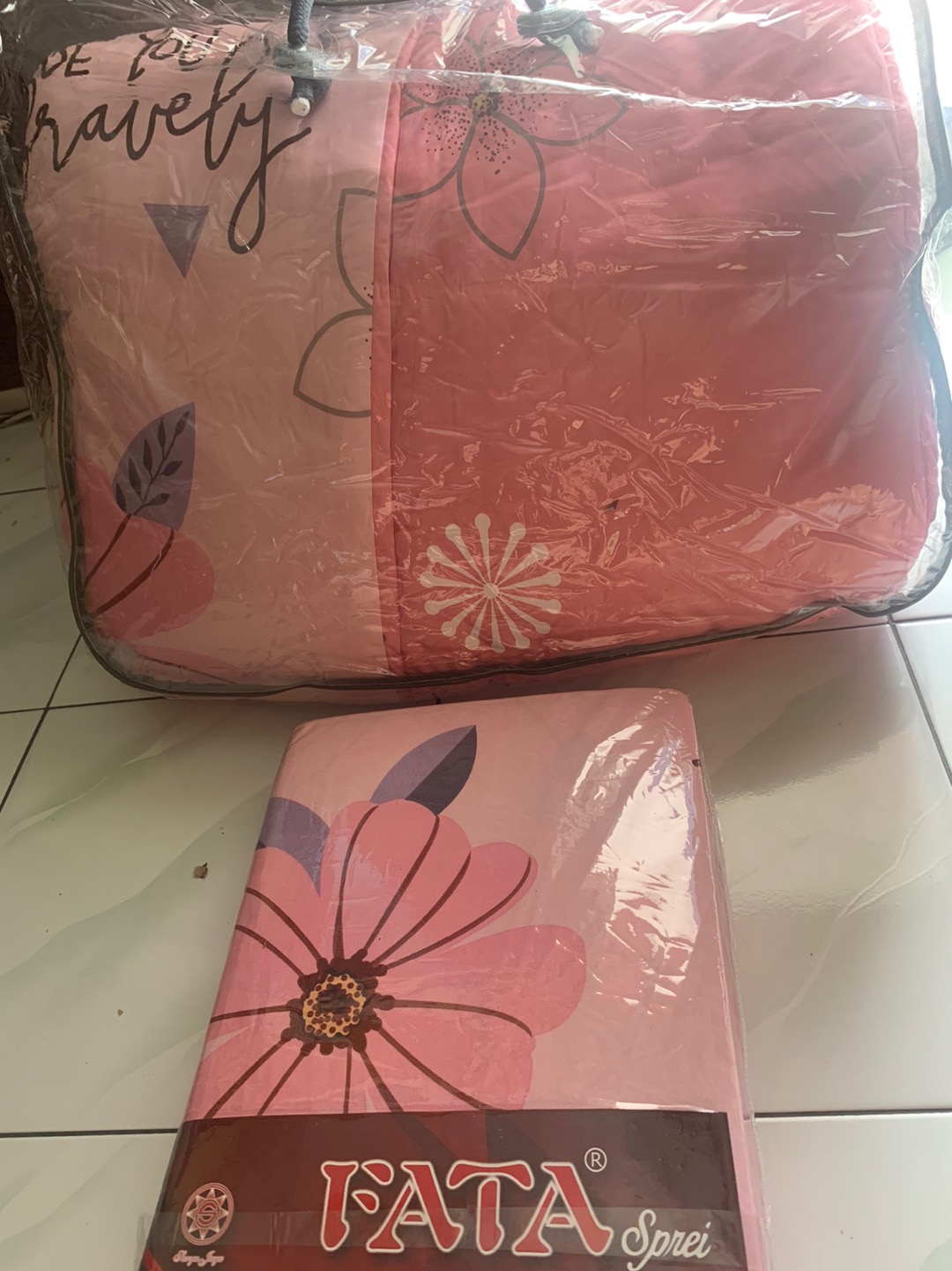 Bedcover Set King Fata Honeymoon 180x200 Cm