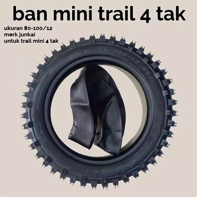 ban mini trail 4 tak - ukuran 80.100-12