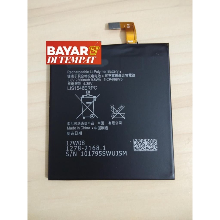Sony C3 . C3 Dual D2502 . T3 D2533 D5103 . ORIGINAL Baterai Batre Batery Battery Batere Sony Xperia 