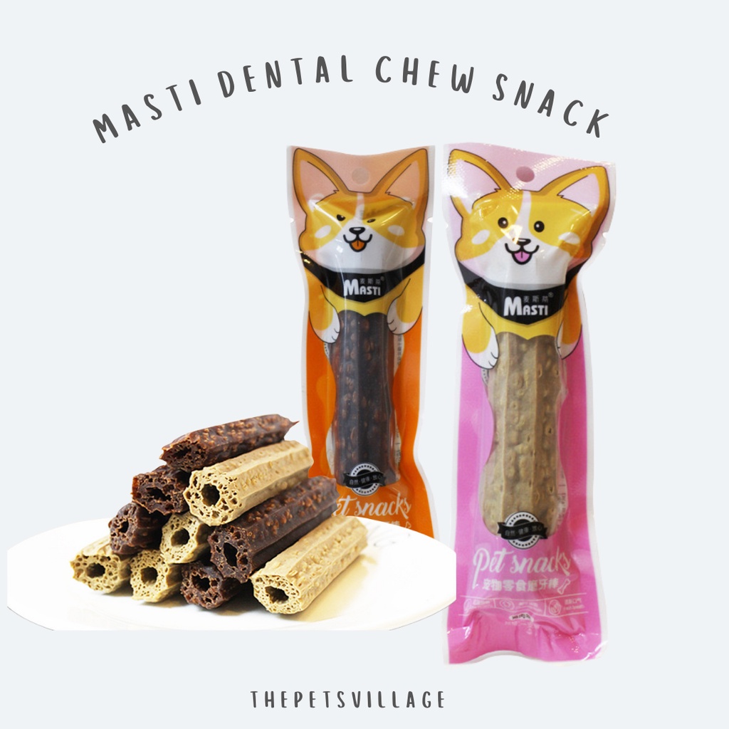 MASTI DENTAL CHEW 1PCS / SNACK ANJING