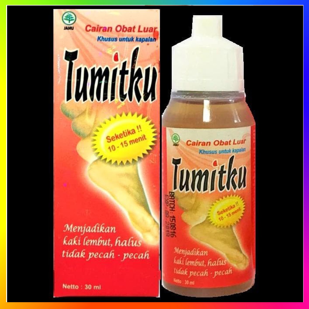 Tumitku 30ml Mengatasi Kaki Pecah &amp; Kapalan obat kaki kapalan Pecah Pecah