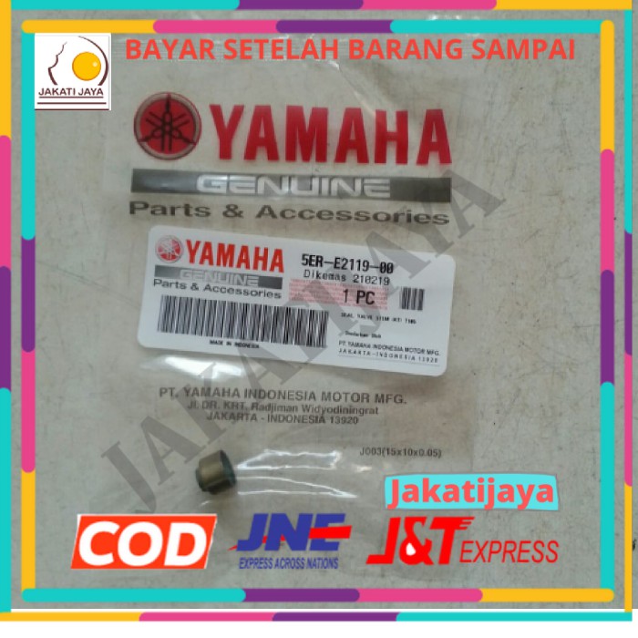 SIL SEAL KLEP JUPITER Z SPARE PART MOTOR ORIGINAL SUKU CADANG MOTOR ASLI YAMAHA A037