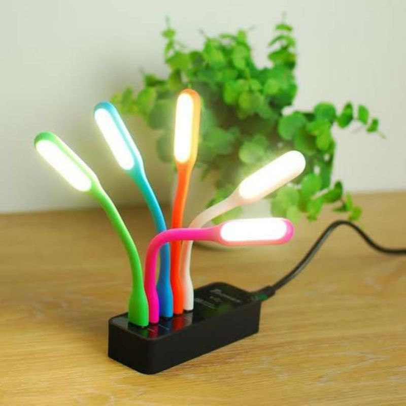 Lampu USB LED Lampu Baca Sikat Gigi Portable Flexible Stik Lamp Stick Lampu Emergency