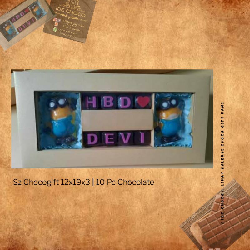

Choco Gift Cokelat Hadiah Cokelat Huruf Cokelat Karakter Kado Ultah Hadiah Ultah Cokelat Murah