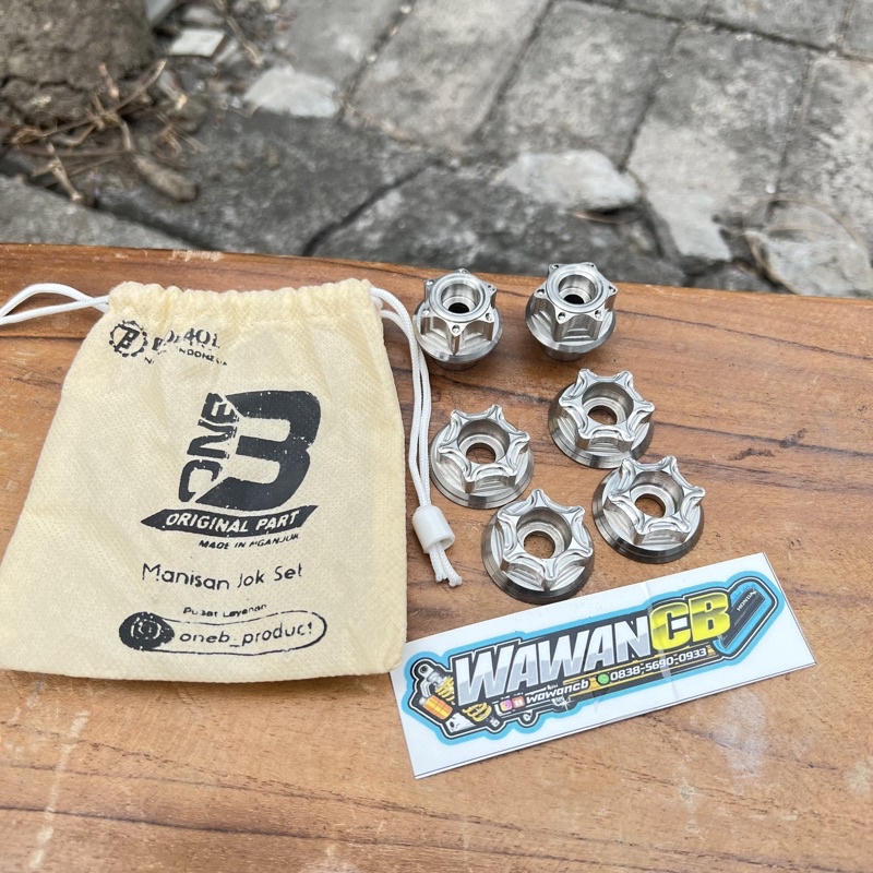 Manisan Ring Jok begel slebor Cb stainless handmade 304 OneB produk model Probolt