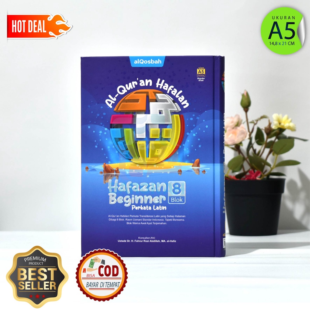 Al Quran Perkata A5 Hafazan Junior Beginner FREE CUSTOM Nama, Al Quran Hafalan, Al Quran 30 Juz