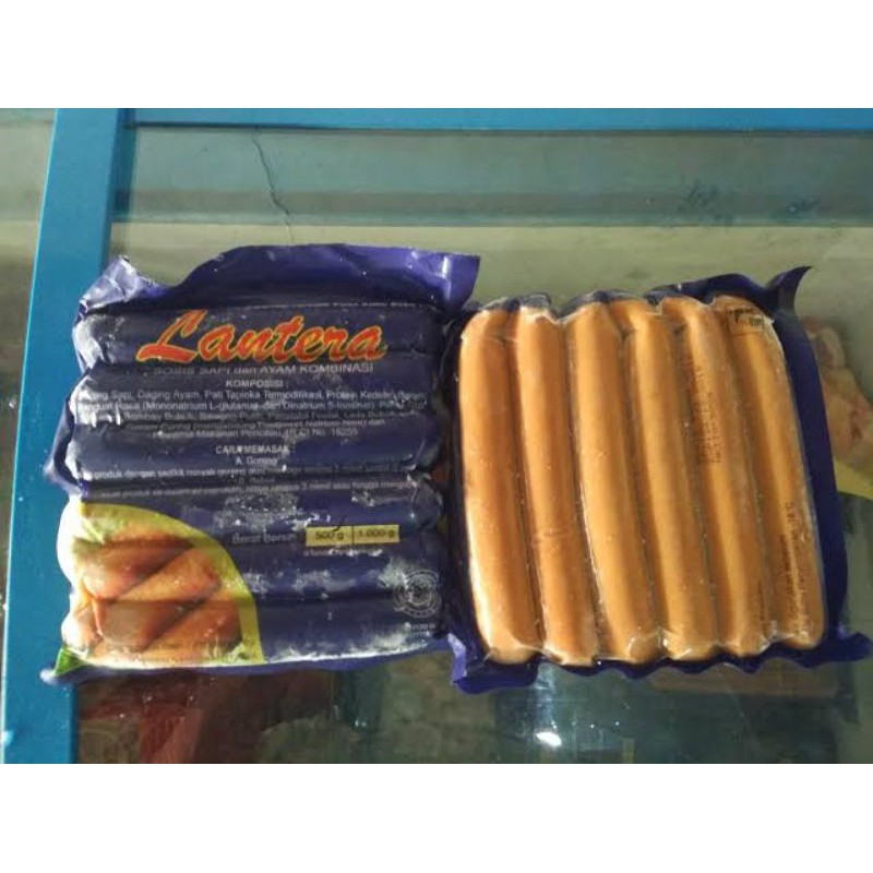

Sosis Lantera besar bungkus biru