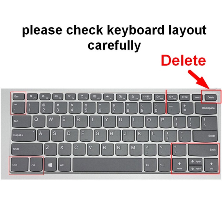 Pelindung Keyboard Bahan Silikon Untuk Lenovo IdeaPad Slim 3 Slim 1 Slim 7 14 Inch