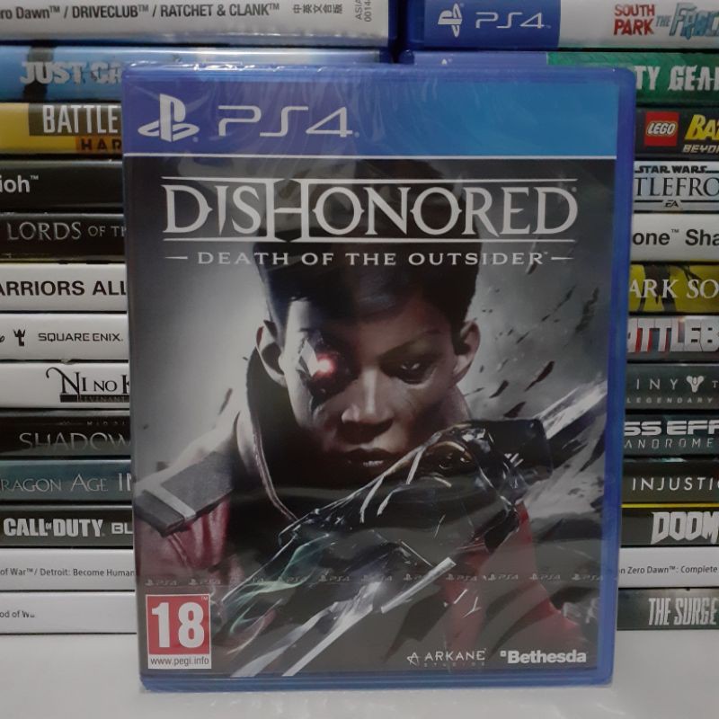Kaset BD Game PS4 Ori Dishonored Death of The Outsider Reg 2