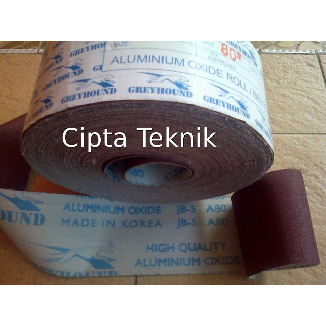 Amplas roll Greyhound grit 80 METERAN