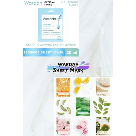 MASKER WAJAH MASKER SHEET MASK LIGHTENING MASKER SHEET MASK NATURE DAILY
