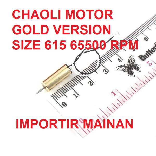 R 1   CHAOLI motor GOLD version size 615 65500 rpm for eachine E010 E013