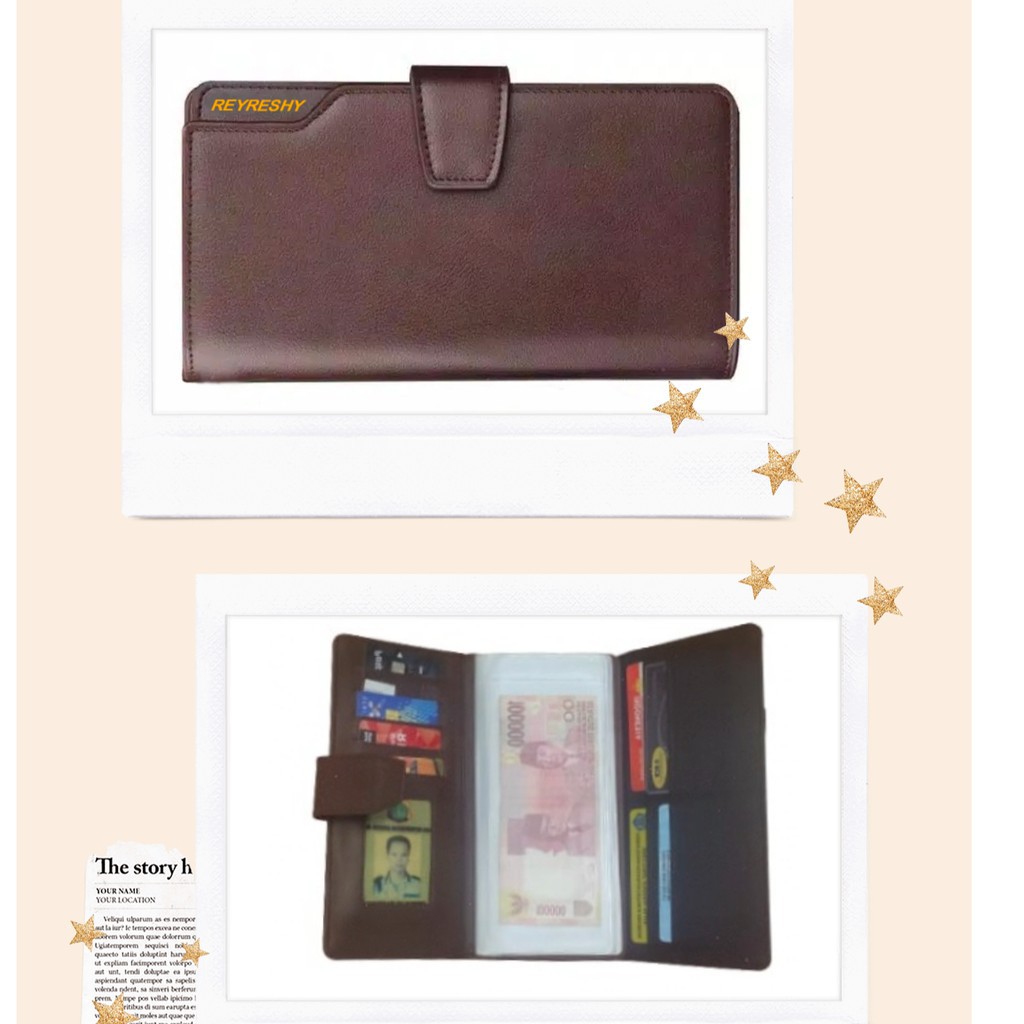 BIG SALE!! DOMPET KARTU SHABRINA DOMPET LIPAT FASHION WANITA DOMPET WALET ORGANIZER