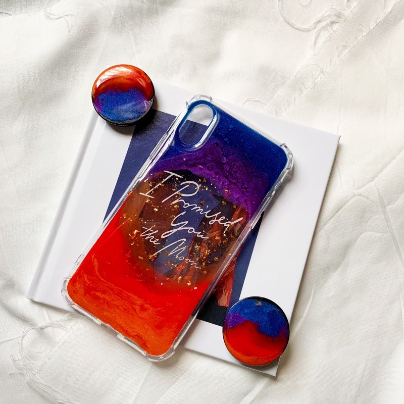 I Promised You The Moon ITSAY RESIN ART PAINTING CASE