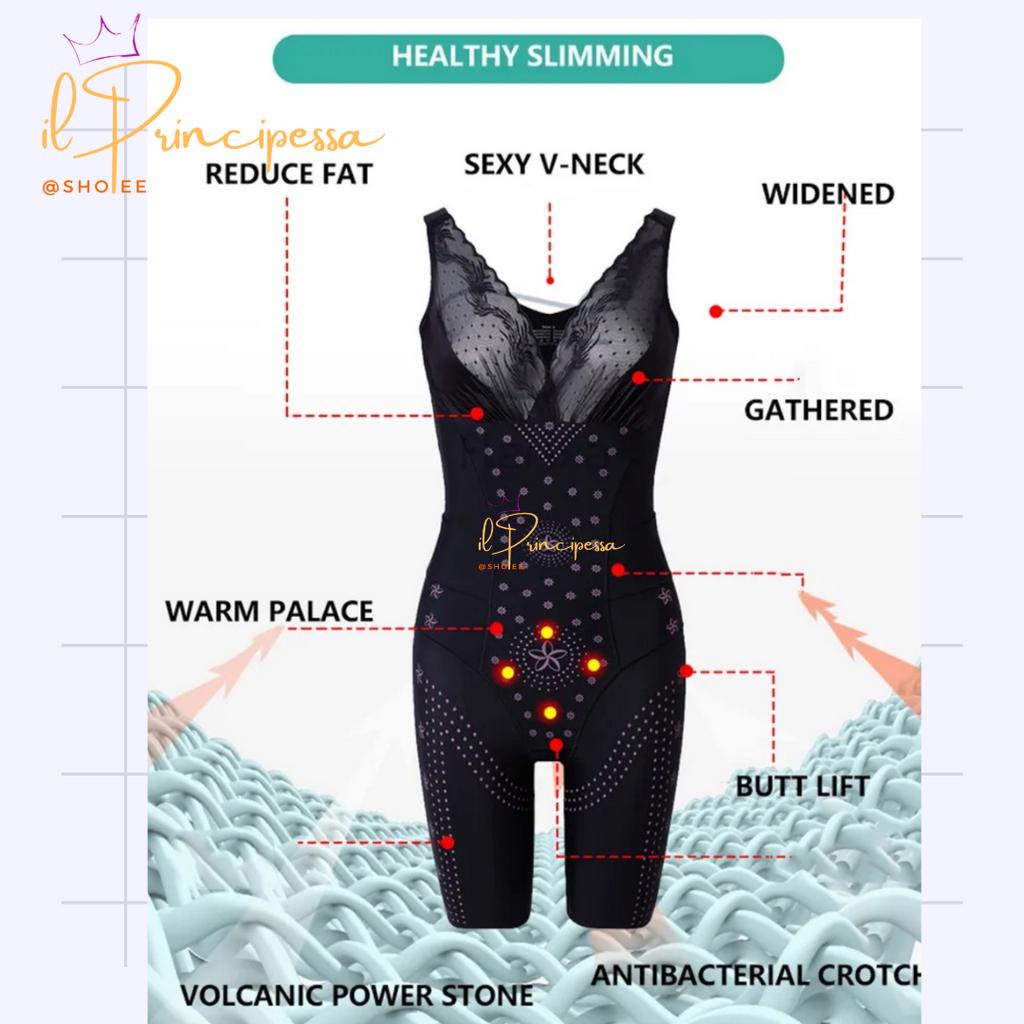 FULL BODY SUIT 2039 - KORSET FULL BODY EASY TOILET MAGNETIC Berkualitas