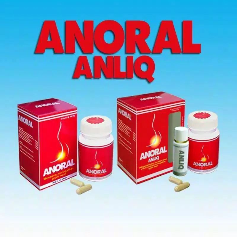 ANORAL ANLIQ/OBAT WASIR / Obat Ambeien/obat ambeyen