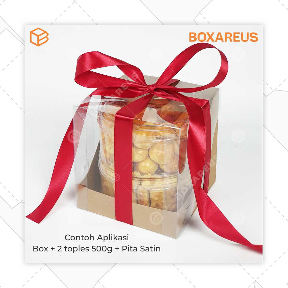 Box Mika Kotak Kue Cake Packaging Cookies Dus Bolu Mini Chiffon | WB151515