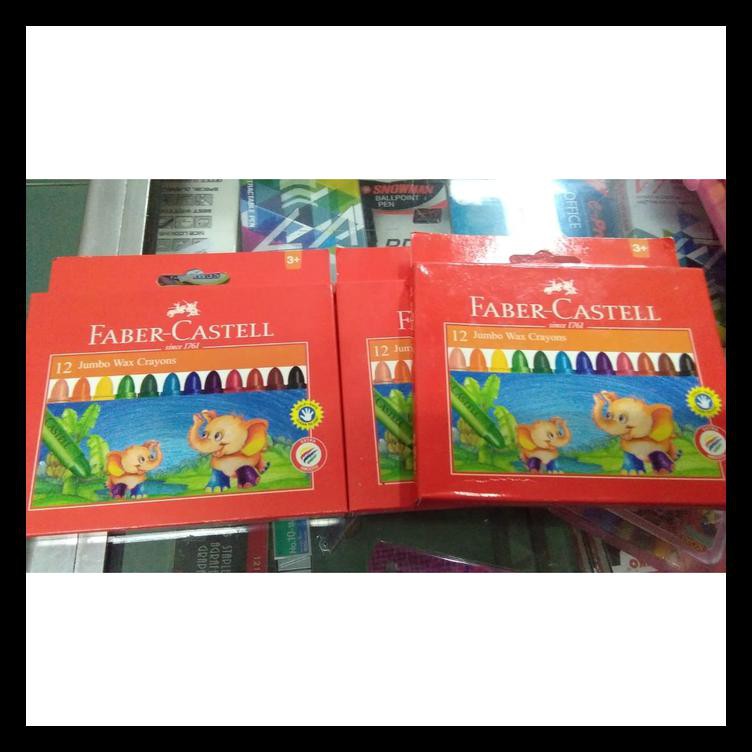 

Wax Crayon Faber Castle 12 Warna Bermutu