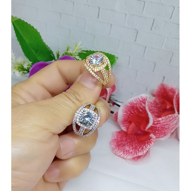 Cincin xuping lapis emas 18k a0019-0021