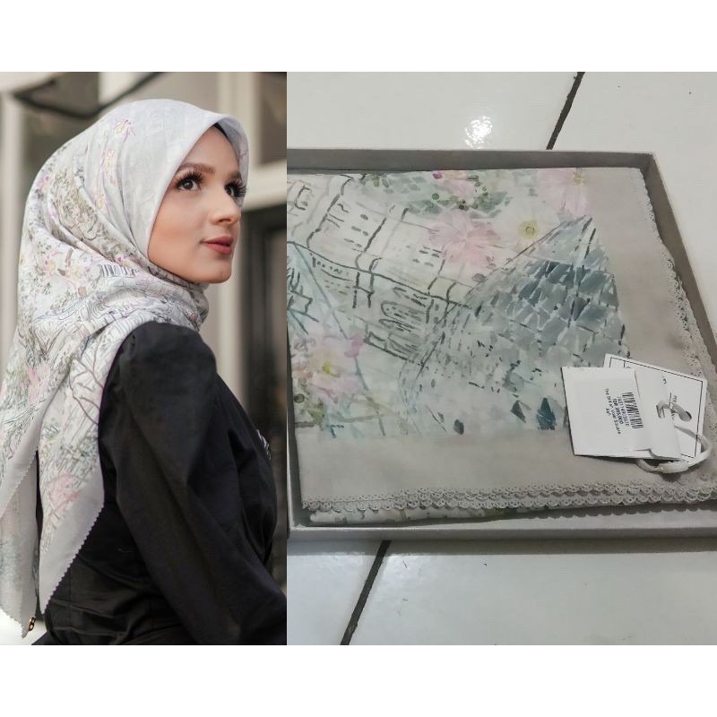 NETT Preloved Buttonscarves British Ash