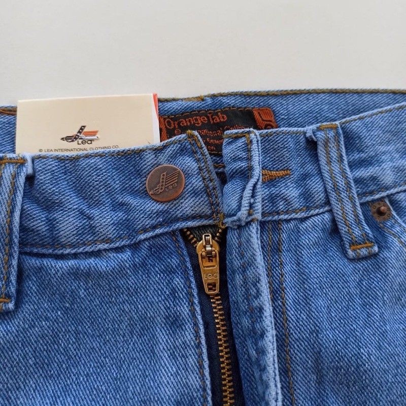 Celana Jeans Pria LEA 606 Grade Original Standar Reguler Model Panjang 28 sampai 38 Denim Distro