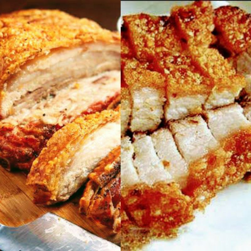 

Babi Panggang HK / Chrispy Pork Belly / Samcan Siobak - Lauk siap saji