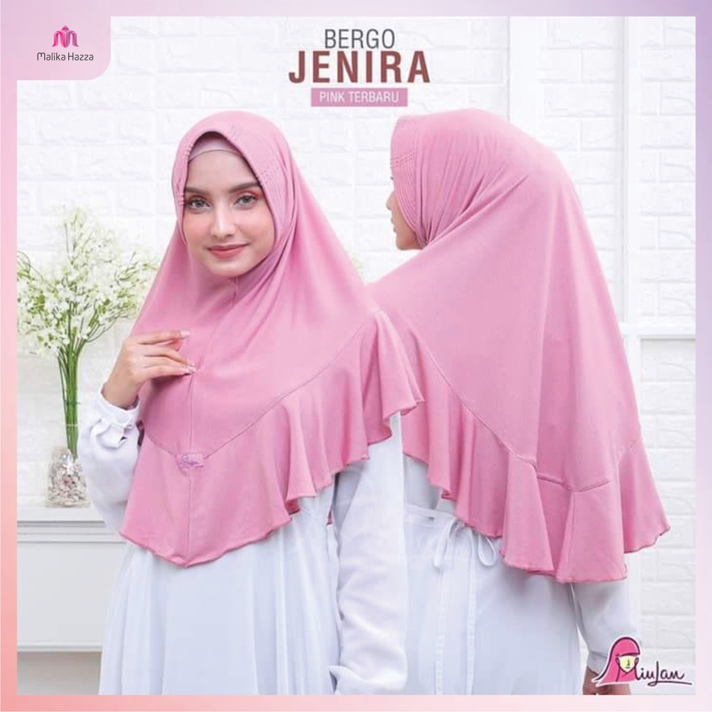 Bergo Jersey Jenira By Miulan Hijab Rempel Jilbab Instan Dewasa
