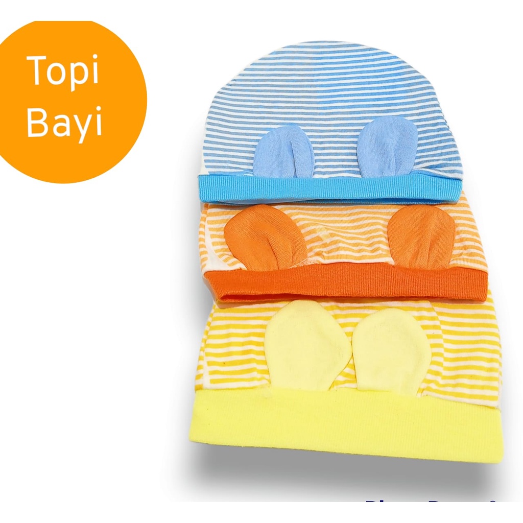 Topi Bayi Bahan Beludru Lucu Untuk Unisex