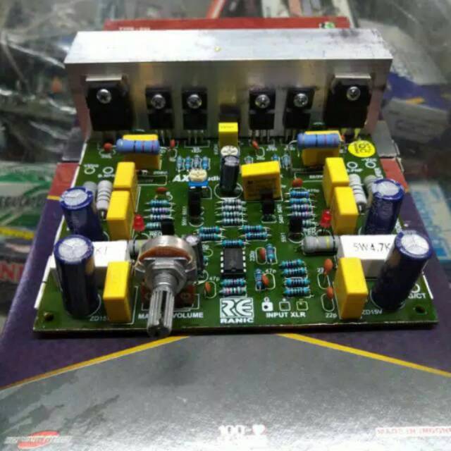 Kit Driver Power Amplifier axl audion