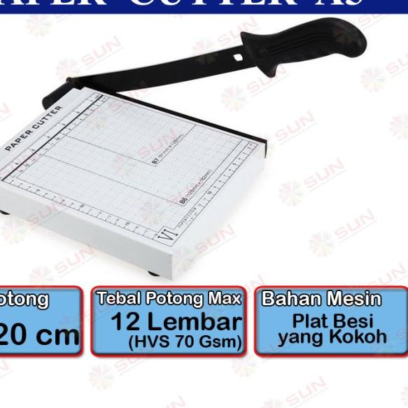 

○ Paper Cutter A5 ( Alat Potong Kertas ) ♦