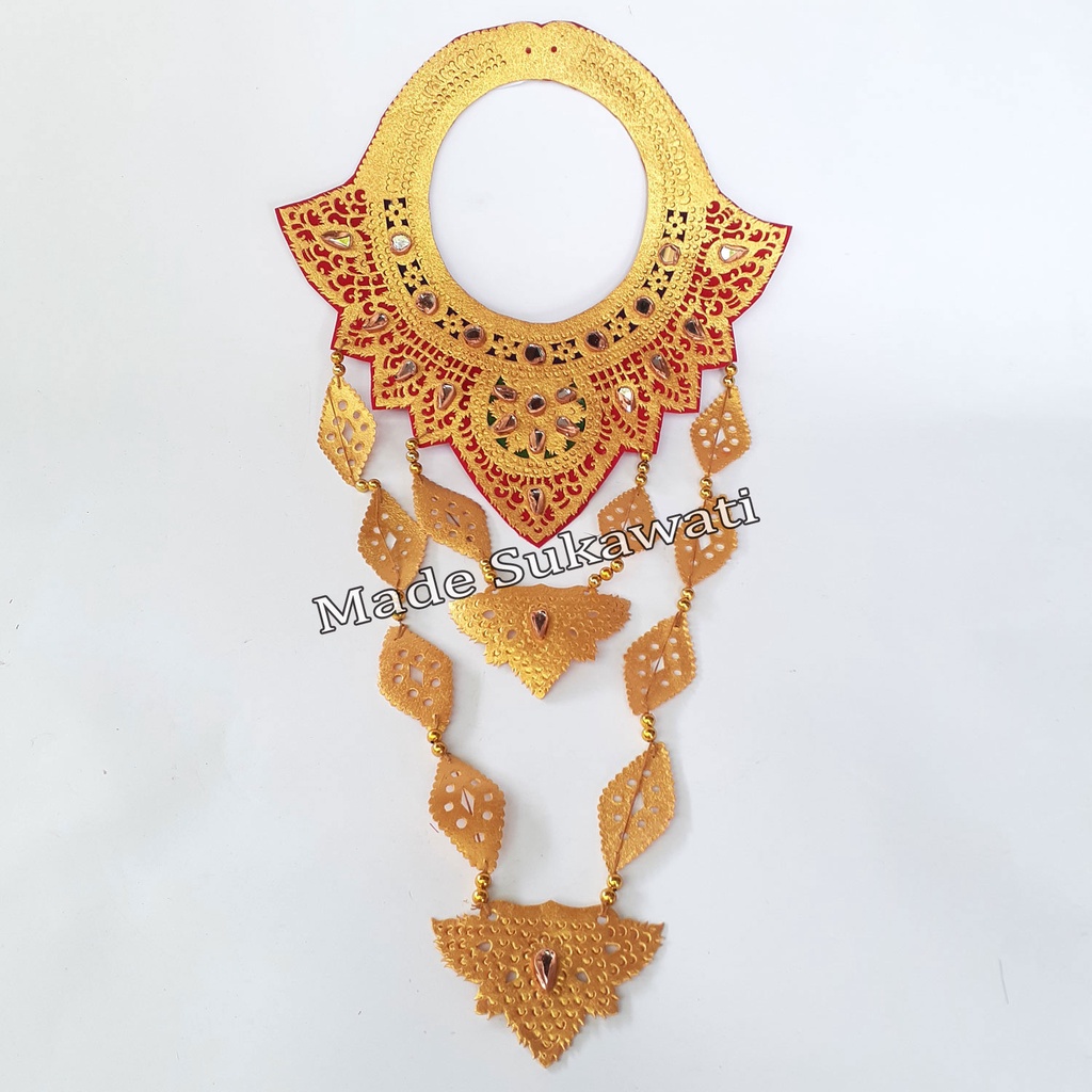 Badong Lenter kalung kulit penari adat bali