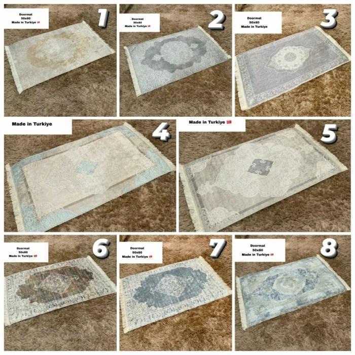 Keset Turki 50x80 / Door Mate Import Mewah Keset Soft Best Seller