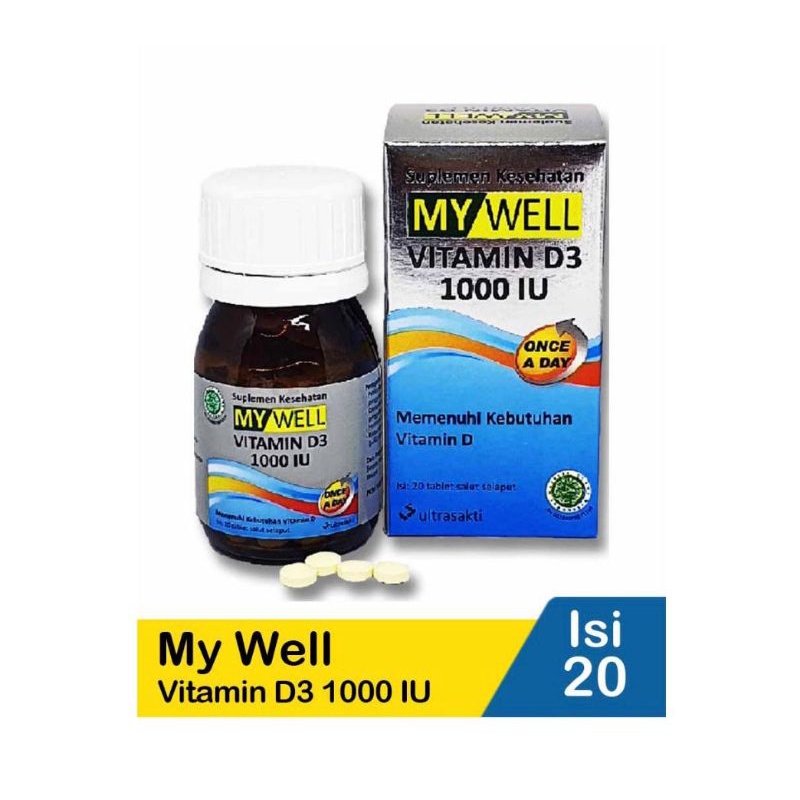 Mywell Vit D3 1000iu