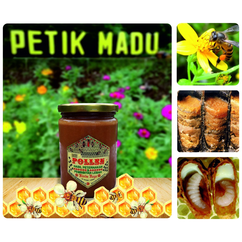 

Madu Bee Pollen Pro Diabetes Netto 600 gram