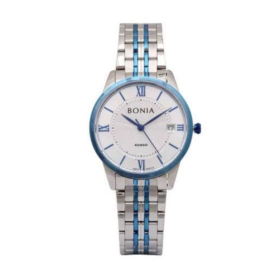 (PRELOVED) JAM TANGAN WANITA BONIA SILVER BLUE