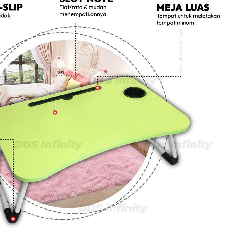 ℮ Meja Lipat Laptop Meja Lipat Serbaguna ▼