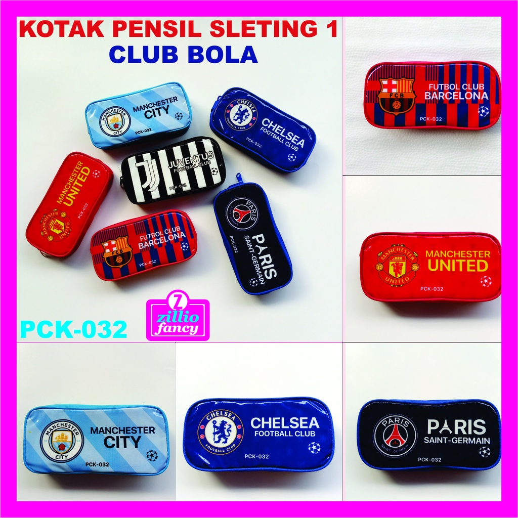 

KOTAK PENSIL SLETING 1 / TEMPAT PENSIL RESLETING GAMBAR CLUB BOLA SANGAT DI SUKAI ANAK