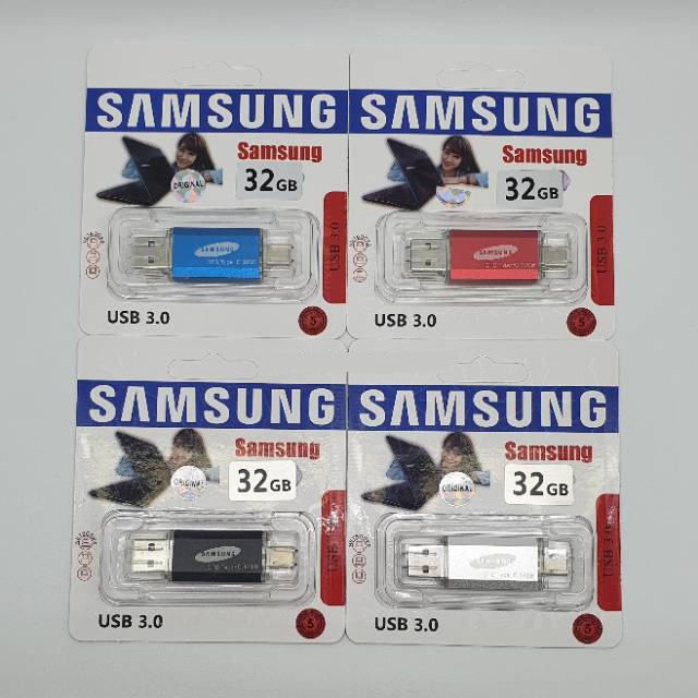 Flashdisk USB Data OTG Samsung 32 GB Flashdrive Type-C